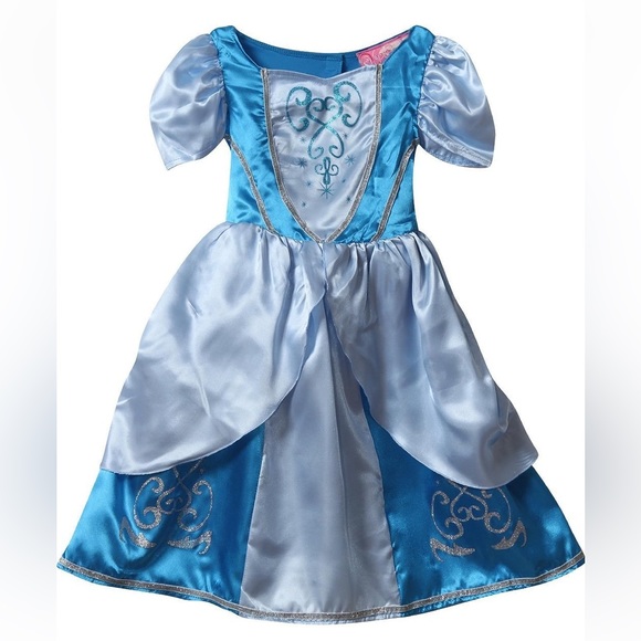💙🩵PRINCESS CINDERELLA🩵💙 BLUE DRESS SIZE 4/6 - Picture 1 of 10